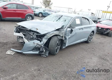 2021 Honda Accord Sport from USA, damaged, VIN 1HGCV1F39MA028127